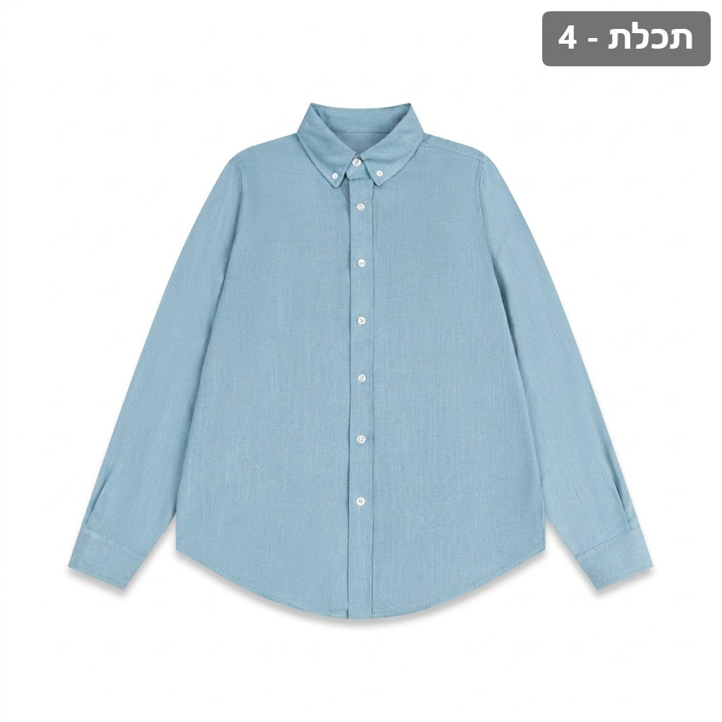 breathable-linen-button-shirt X00011
