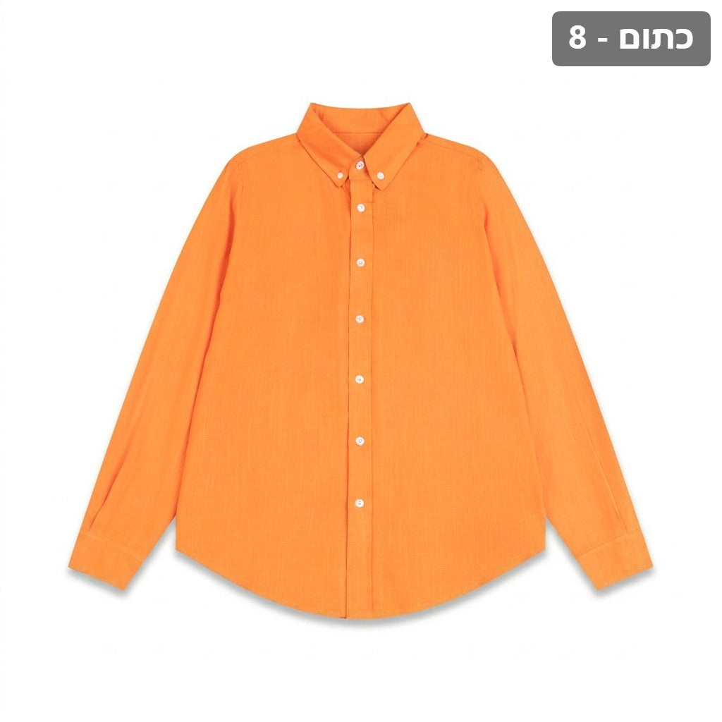 breathable-linen-button-shirt X00011